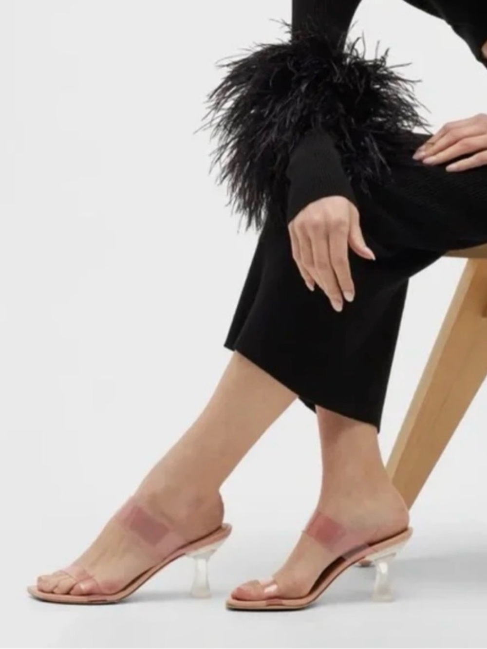 Stuart Weitzman Krystal Clear Sandals